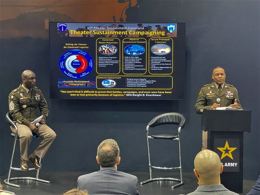 21st TSC Command Team Campaigns to Transform Theater Sustainment