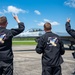 The F-16 Viper Demonstration Team perform at the New Orleans Air Show