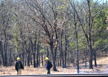 Fort McCoy personnel continue natural resources management with late-March prescribed burn