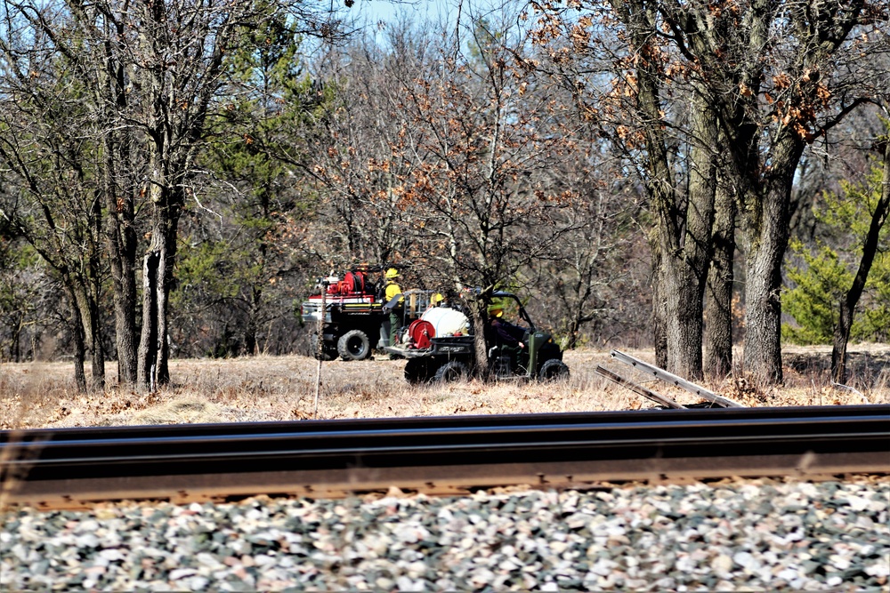 Fort McCoy personnel continue natural resources management through prescribed burns