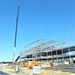 March 2024 barracks construction operations at Fort McCoy