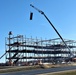 March 2024 barracks construction operations at Fort McCoy