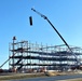 March 2024 barracks construction operations at Fort McCoy