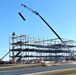 March 2024 barracks construction operations at Fort McCoy