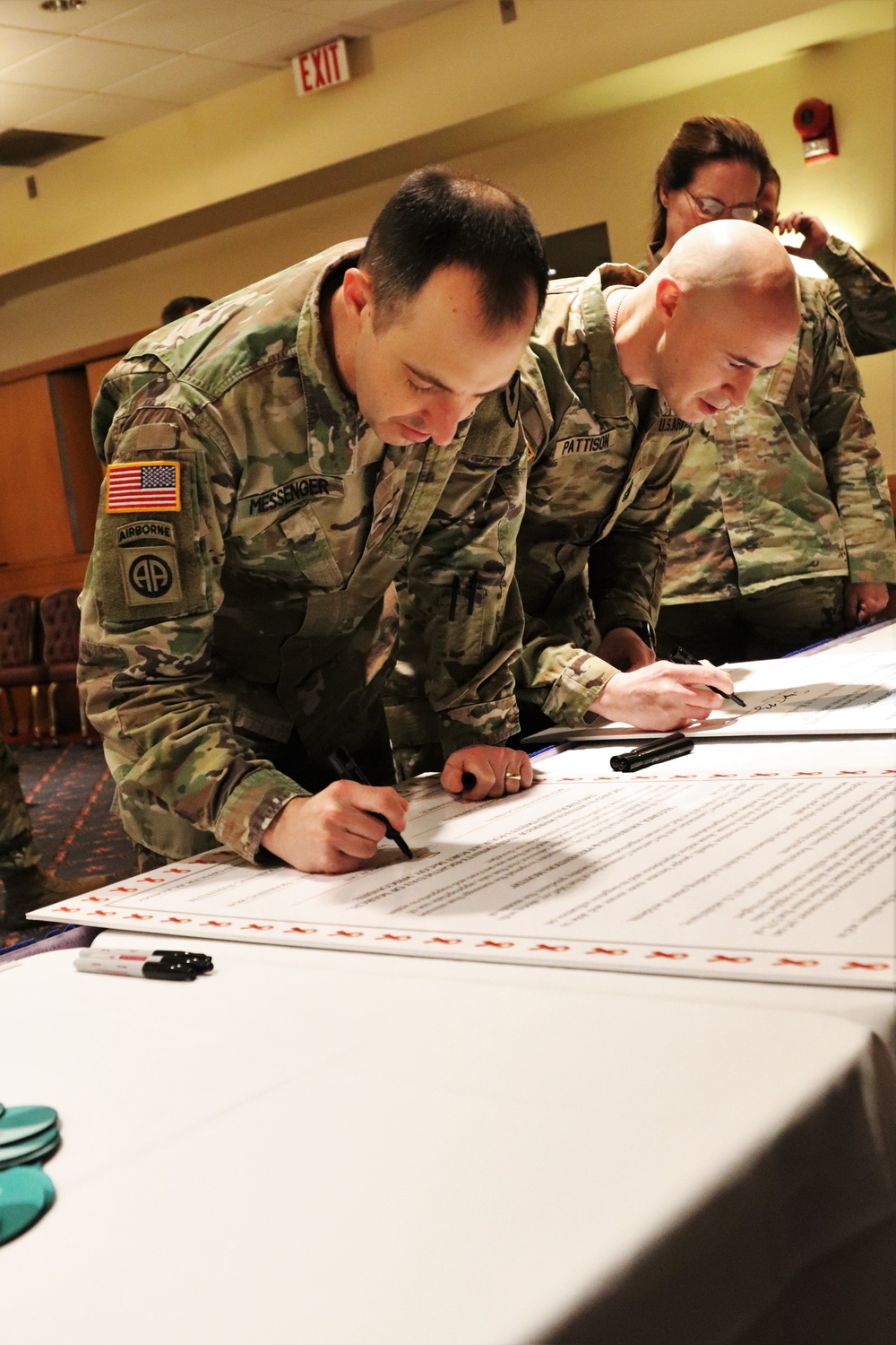 Fort McCoy leaders recognize April 2024 observances with proclamation-signing event