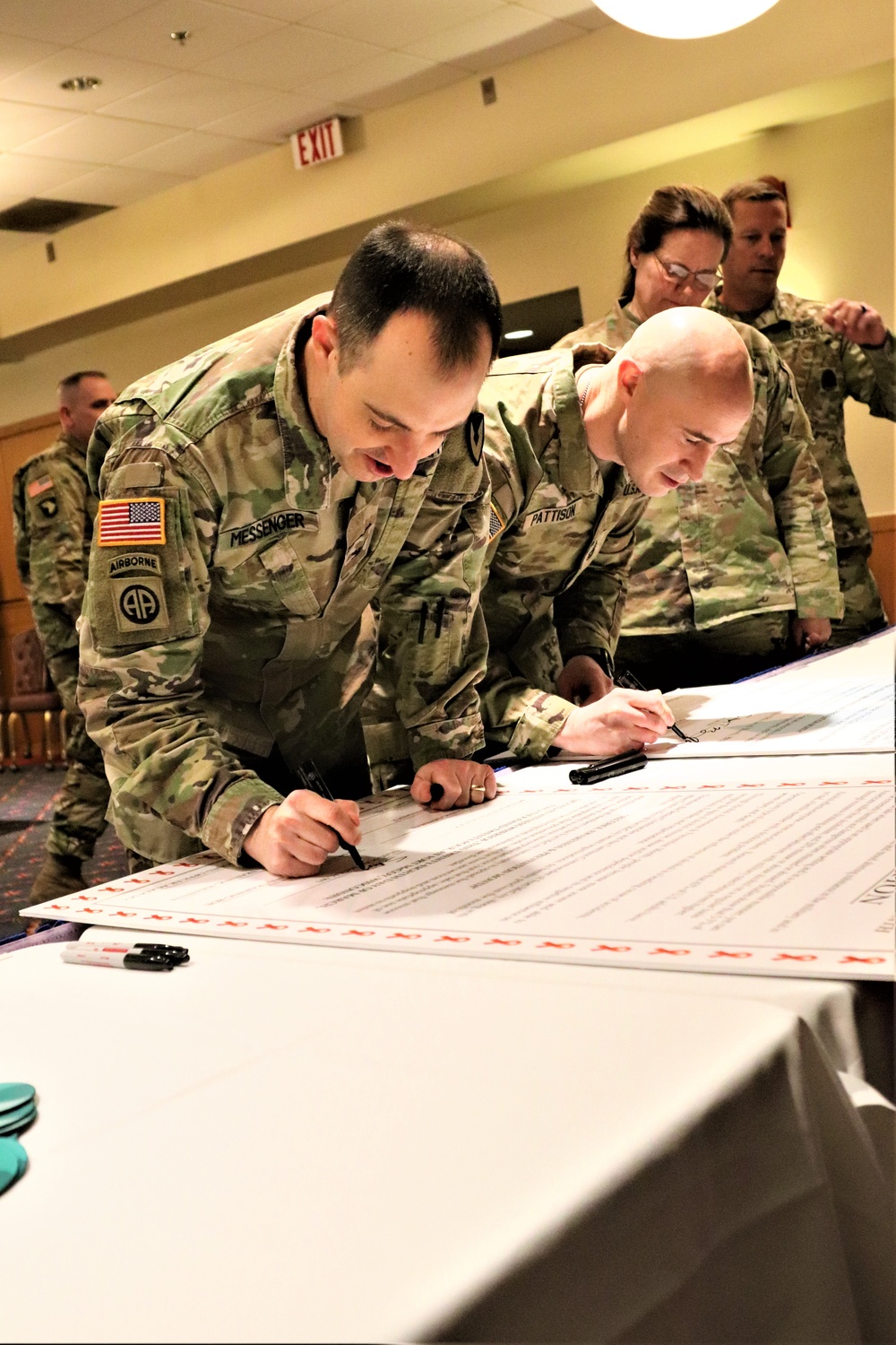 Fort McCoy leaders recognize April 2024 observances with proclamation-signing event