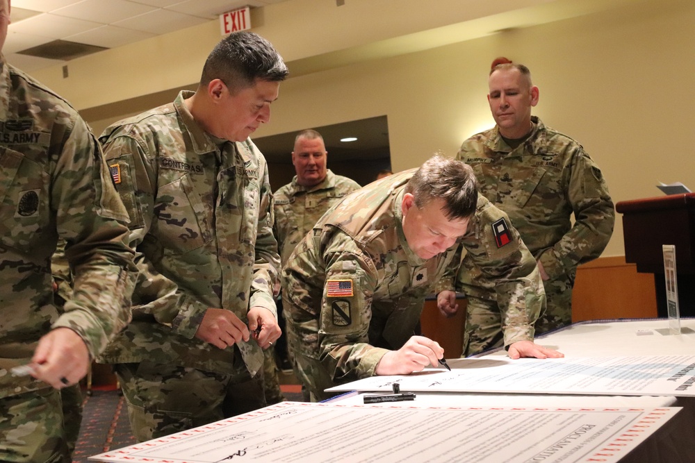 Fort McCoy leaders recognize April 2024 observances with proclamation-signing event