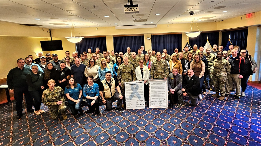 Fort McCoy leaders recognize April 2024 observances with proclamation-signing event