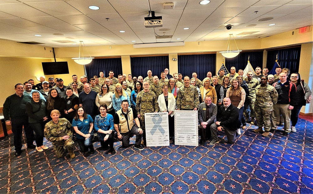 Fort McCoy leaders recognize April 2024 observances with proclamation-signing event