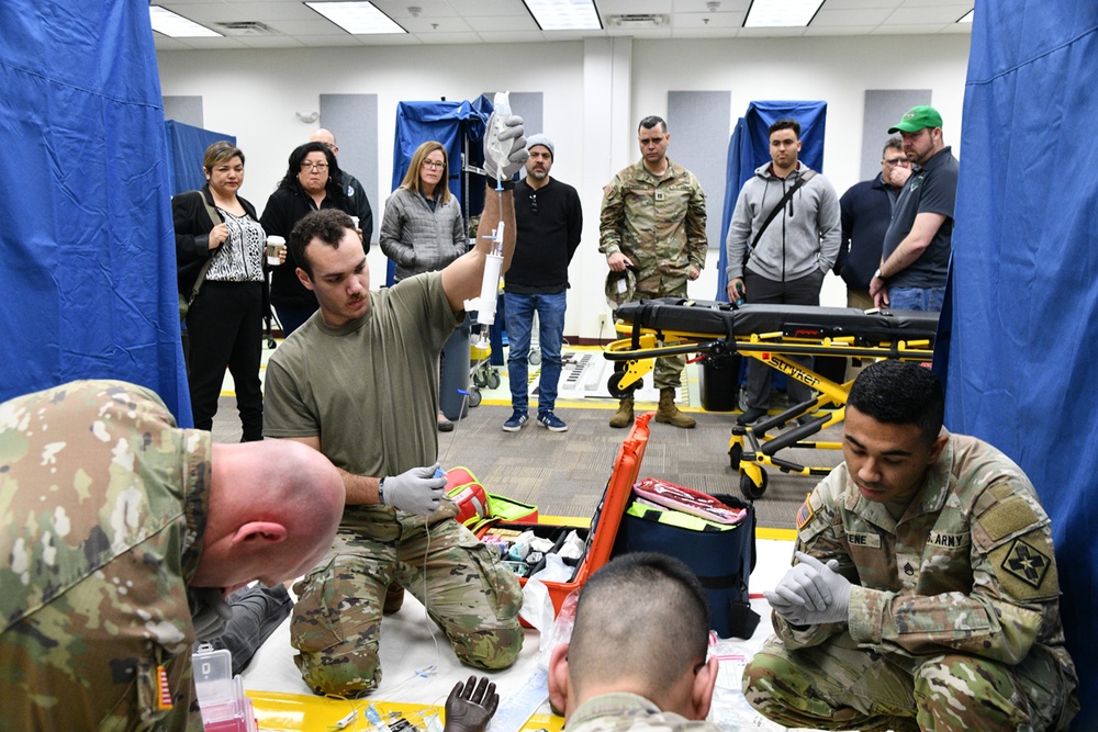 Los Angeles Recruiting Battalion MEDCoE Tour