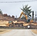 Work underway to install infrastructure for future garrison operations support area at Fort McCoy