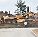 Work underway to install infrastructure for future garrison operations support area at Fort McCoy
