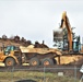 Work underway to install infrastructure for future garrison operations support area at Fort McCoy