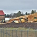 Work underway to install infrastructure for future garrison operations support area at Fort McCoy