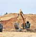 Work underway to install infrastructure for future garrison operations support area at Fort McCoy