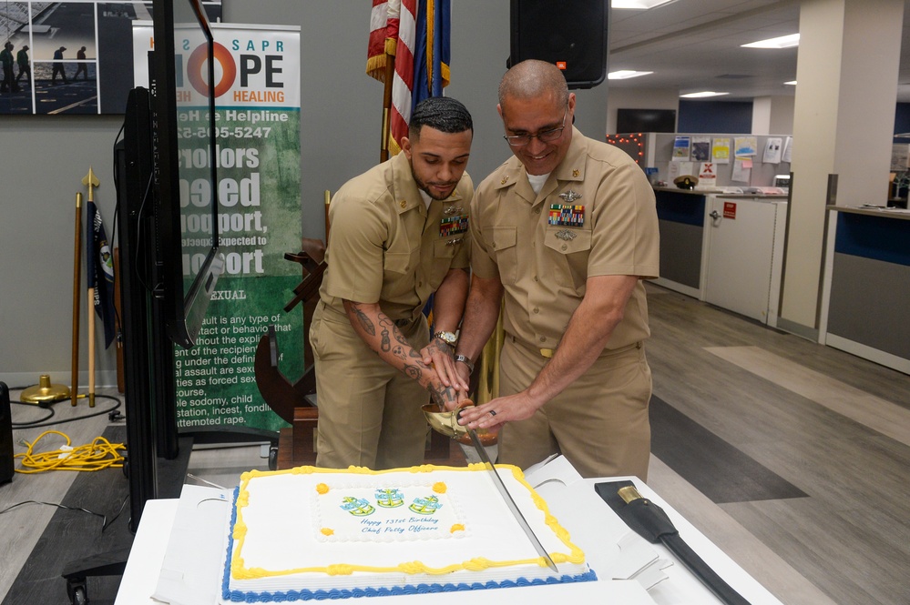 COMLCSRON ONE Celebrates Chief Petty Officer Birthday