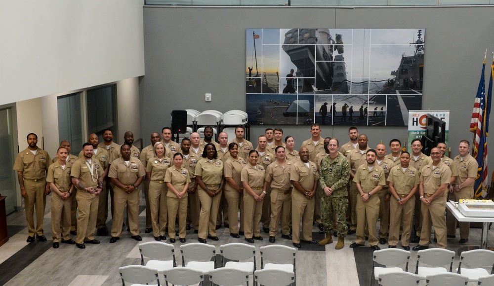 COMLCSRON ONE Celebrates Chief Petty Officer Birthday