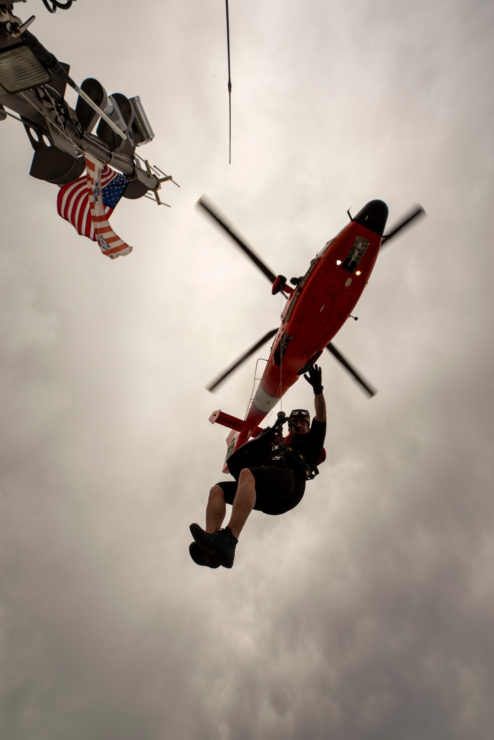 Coast Guard Air Station Houston conducts training