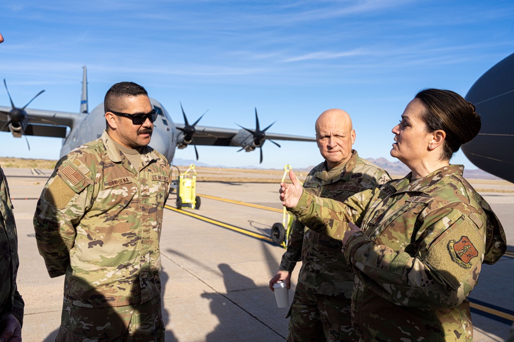 Missouri State leadership tours the AATTC to learn more of its mission for the mobility air force.