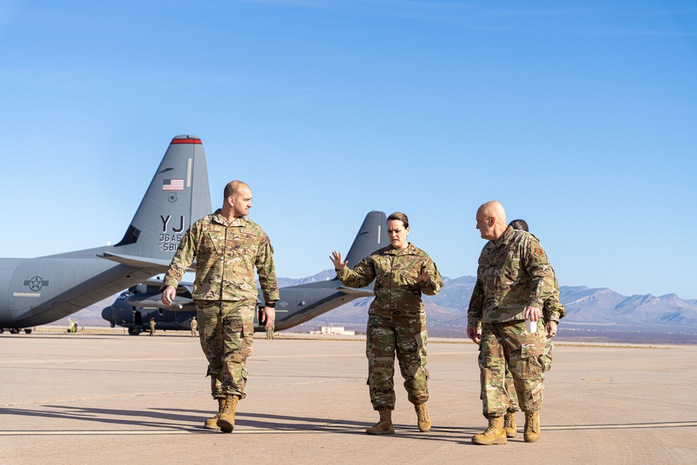 Missouri State leadership tours the AATTC to learn more of its mission for the mobility air force.