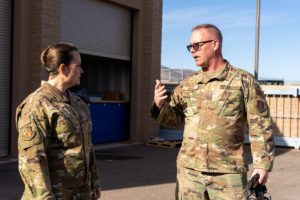 Missouri State leadership tours the AATTC to learn more of its mission for the mobility air force.