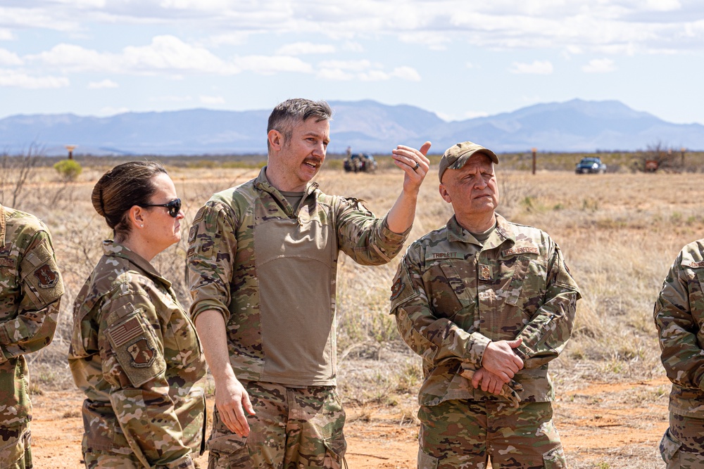 Missouri State leadership tours the AATTC to learn more of its mission for the mobility air force.