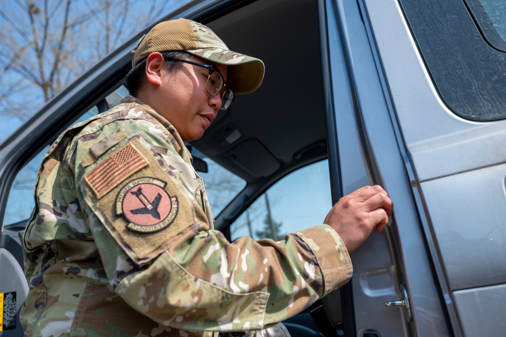 51st Fighter Wing implements new vehicle fueling QR code system