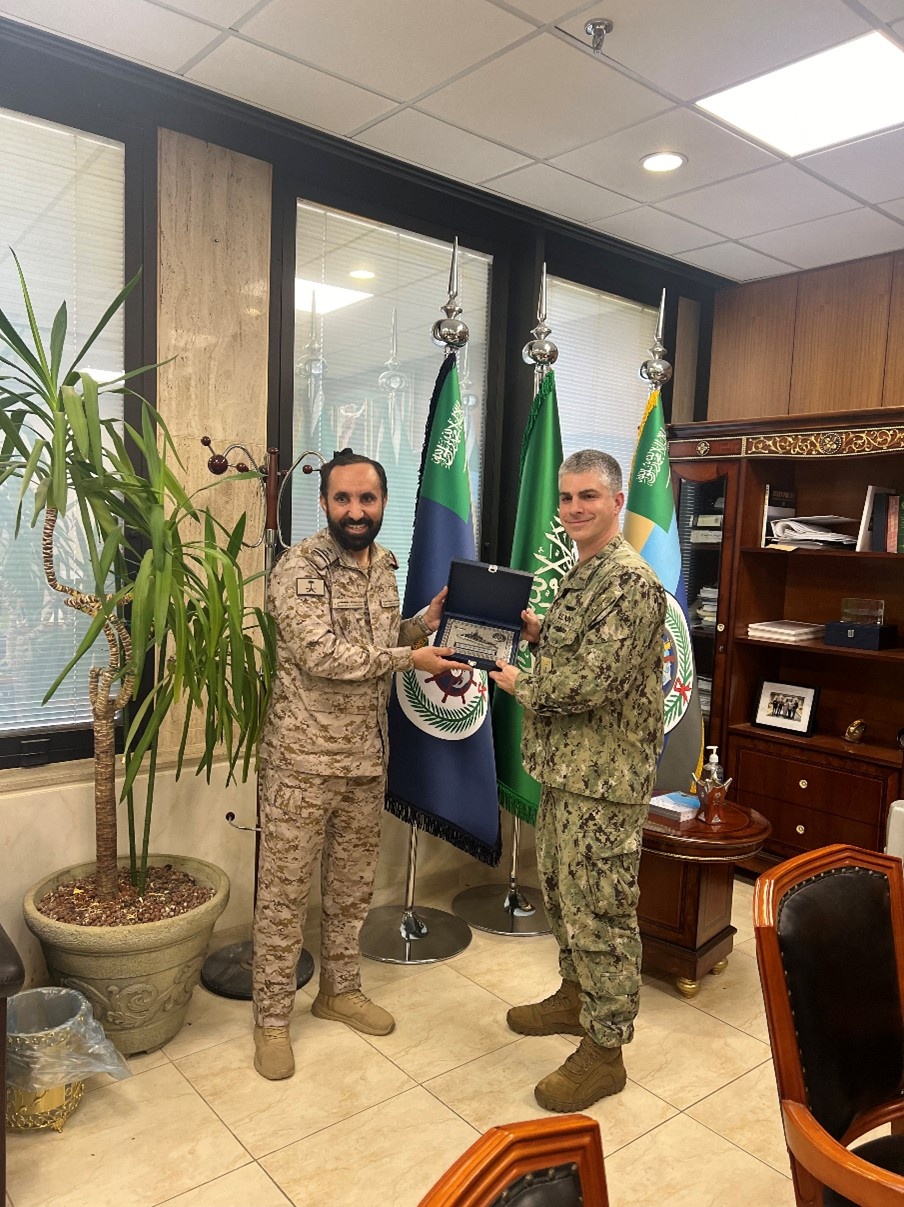 Foreign Liaison Visit Strengthens Naval Supply Partnership Between US, Saudi Arabia