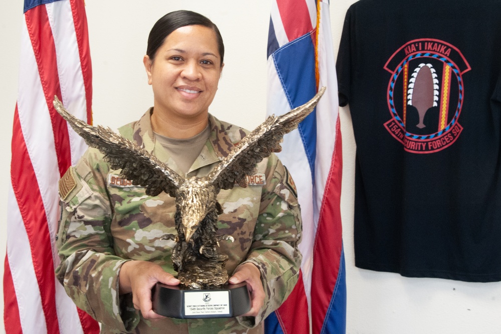Hawaii ANG Defenders Named Top Security Forces Air Reserve Component Unit in U.S. Air Force