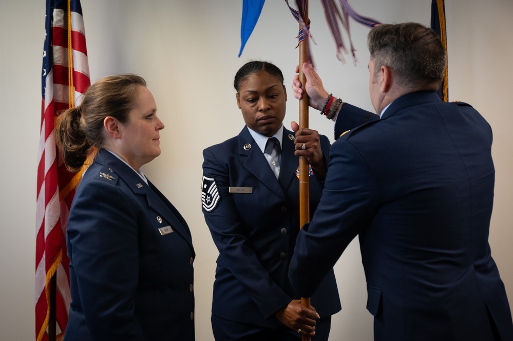 155th Security Forces Squadron Change of Command