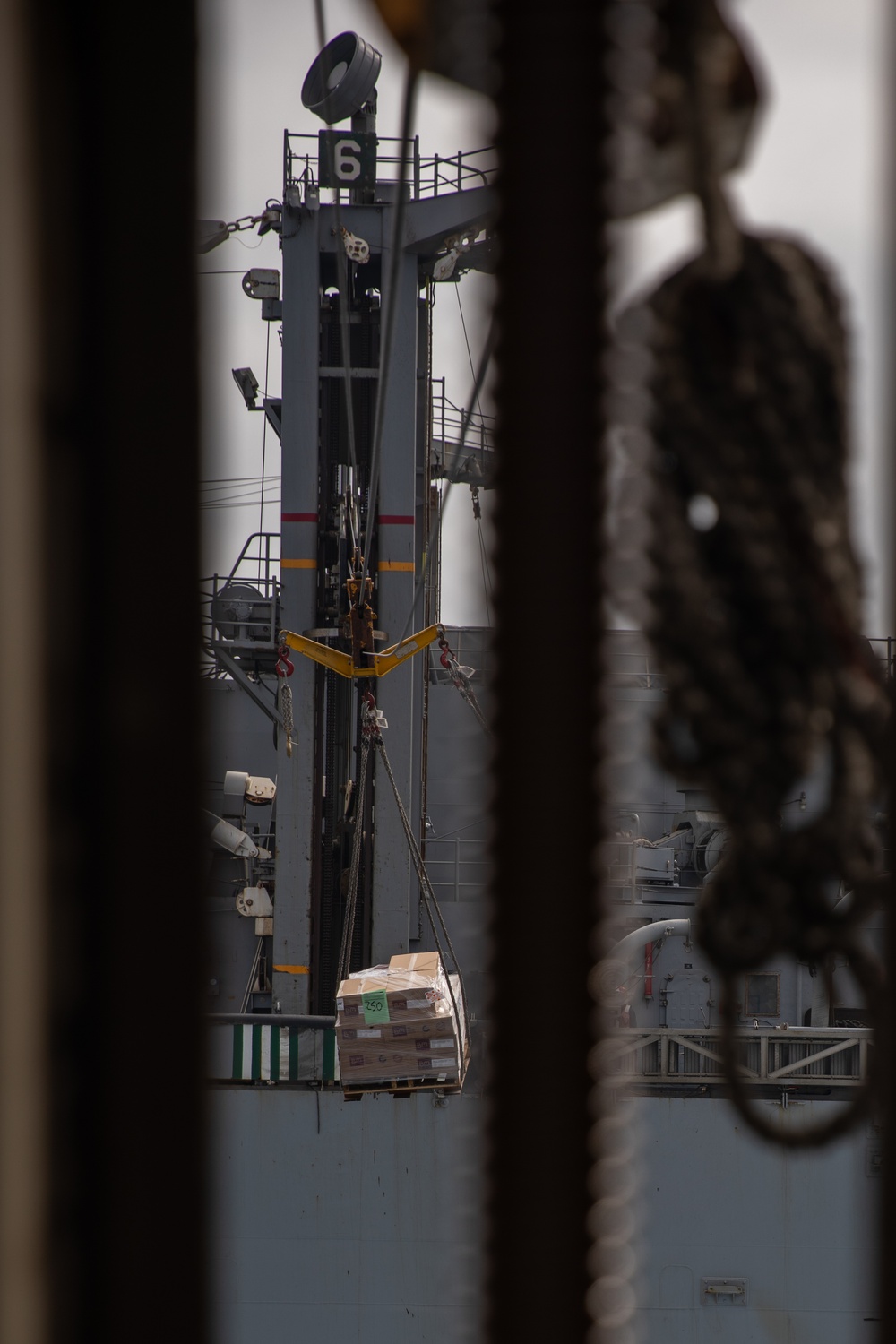 USS Laboon (DDG 58) Conducts a Replenishment-at-Sea with the USNS Supply (T-AOE 6)