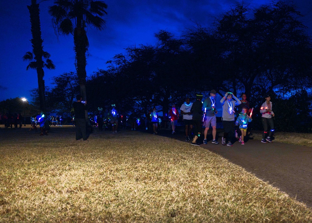 SAAPM Glow Run on JBPHH