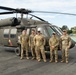 NTC Soldiers Soar over LA Galaxy Opener