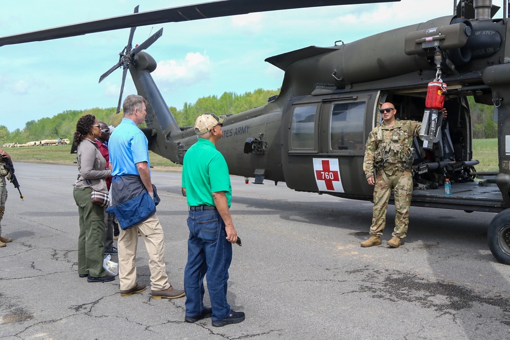 Civilian Aides to the Secretary of the Army Tour Fort Campbell