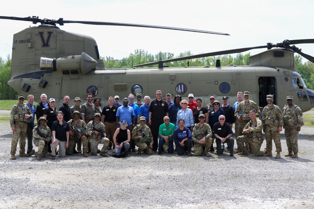 Civilian Aides to the Secretary of the Army Tour Fort Campbell