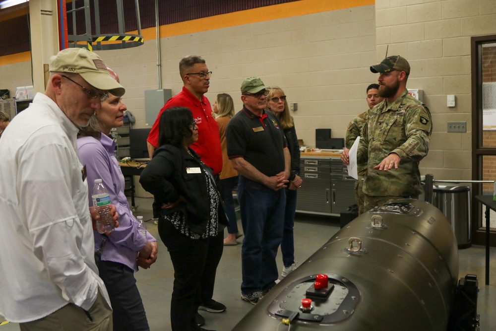 Civilian Aides to the Secretary of the Army Tour Fort Campbell