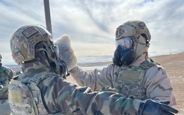 MOPP Gear Warms Airmen in Deep Freeze Exercise