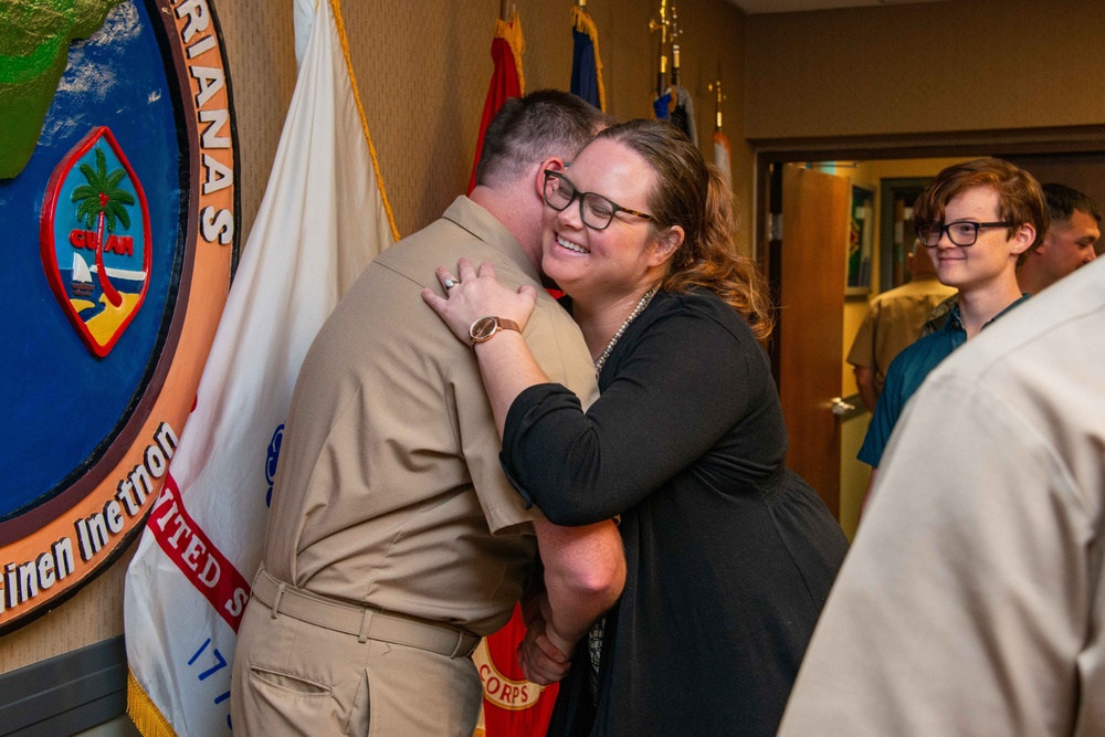 JRM Holds Reenlistment Ceremony During 131st Birthday of Chief Petty Officers