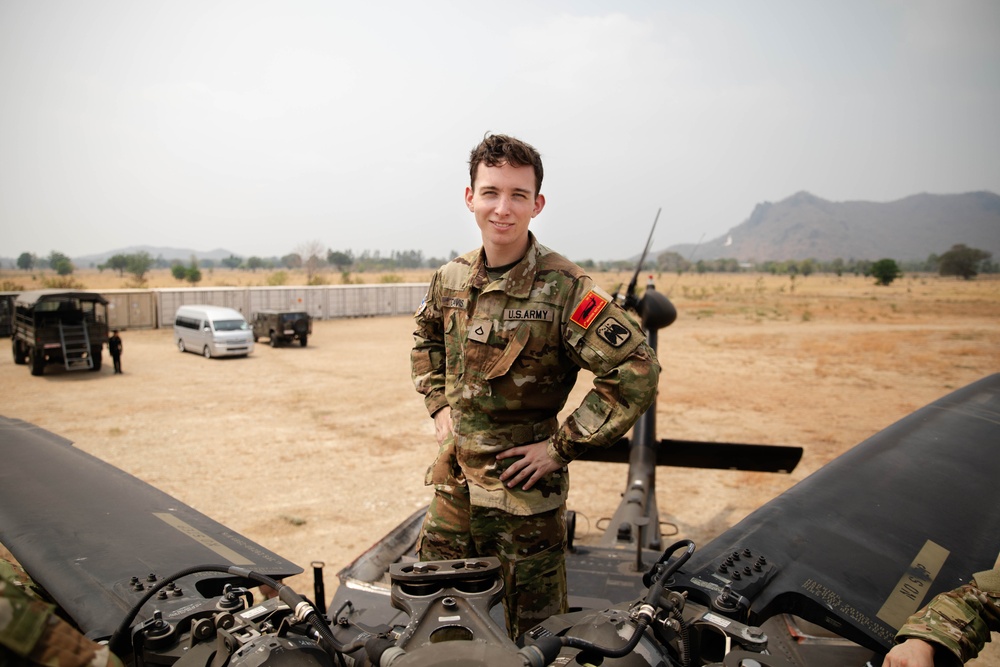 Downed aircraft recovery team training in Thailand