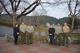 AWC visits ROK Orphanage Built by 1st MAW Marines