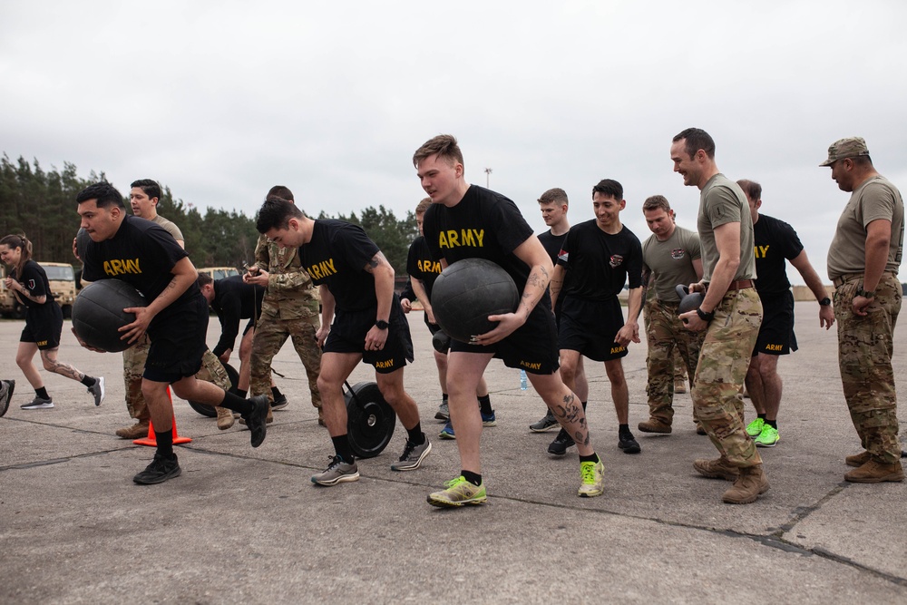 Charlie Troop Task Force Saber Competition