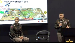 Maj. Gen. Edmonson and Col. Welde