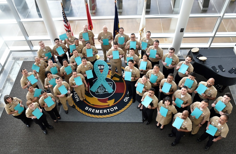 Teal For A Cause at NHB/NMRTC Bremerton