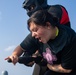 USS Mobile (LCS 26) Gold Crew sailors receive OC spray, demonstrate security force skills