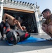 USS Mobile (LCS 26) Gold Crew sailors receive OC spray, demonstrate security force skills