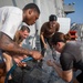 USS Mobile (LCS 26) Gold Crew sailors receive OC spray, demonstrate security force skills