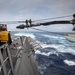 USS Mobile (LCS 26) conducts underway replenishment with USNS Wally Schirra (T-AKE 8) in South China Sea