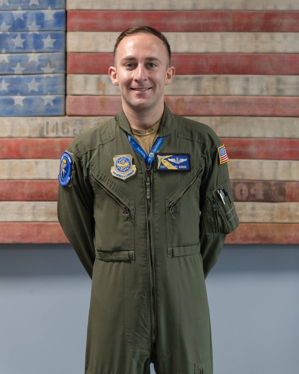 TSgt. Zachary Bieber, 6th Air Refueling Squadron boom operator