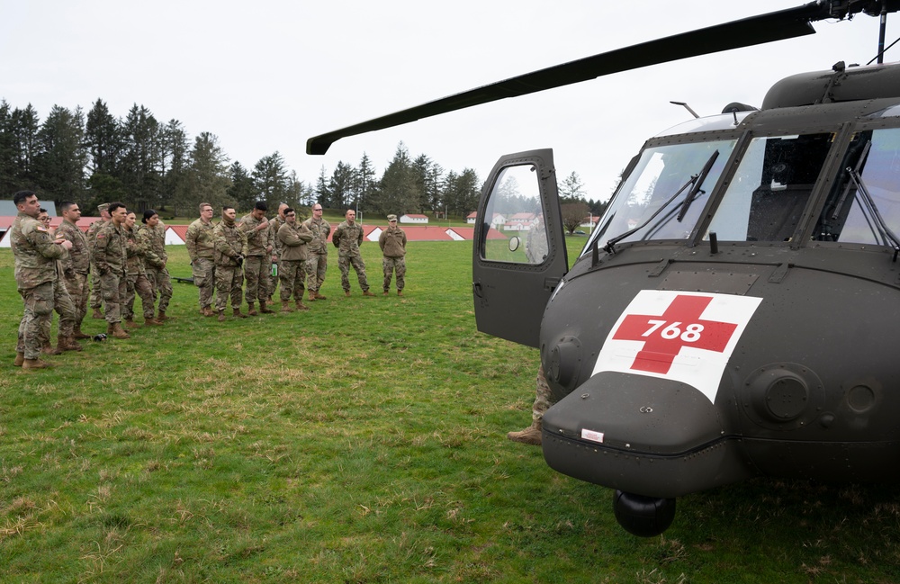 Oregon Army Guard medics complete hands-on, scenario-based training