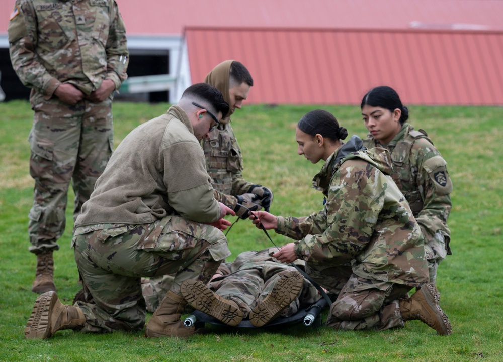 Oregon Army Guard medics complete hands-on, scenario-based training